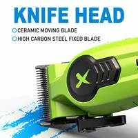 Nouvel ensemble de tondeuses à cheveux professionnelles BRDCLIP FA1C-T-609 blanc pour hommes, rasoir électrique 10000 tr/min, outils de barbier 2