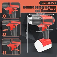 Cordless Hot Air Gun For Miwaukee 18V Battery, Rechargeable Heating Machine for DIY Crafts, Shrink Tubing, Paint( No Battery ) 2