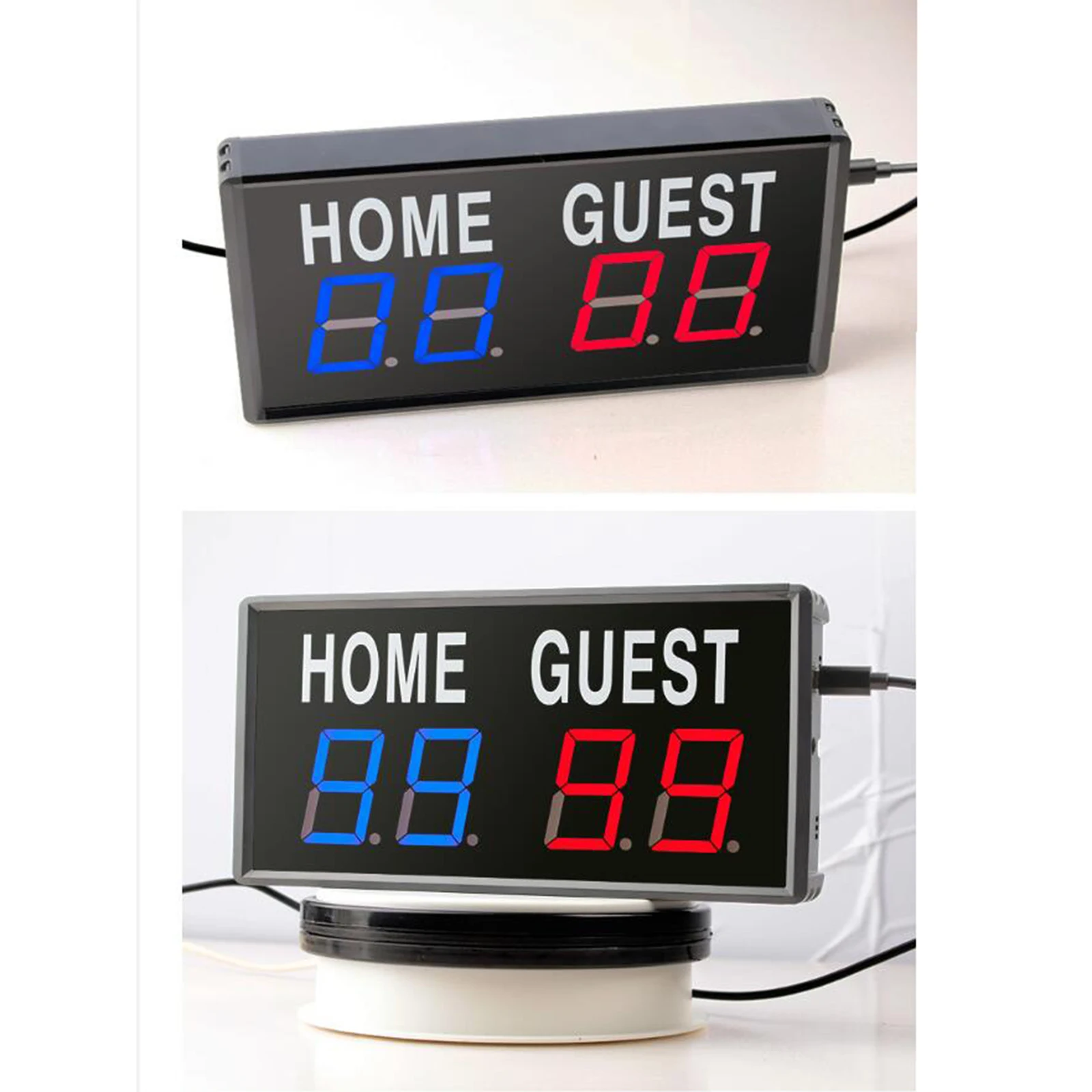 Electronic Scoreboard Score Counter, Placar Digital, LED Keeper