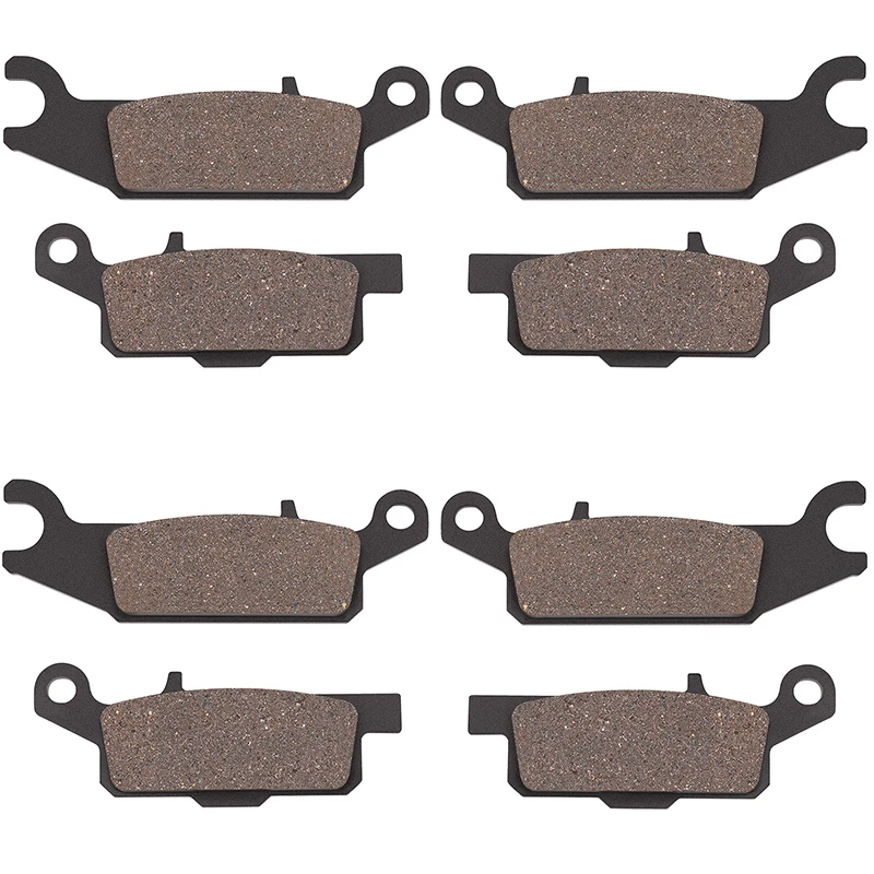 Motorcycle Front and Rear Brake Pads For YAMAHA YFM550 YFM700 Grizzly Auto Fi 4x4 EPS Special Edition 4WD Hunter YFM 550 700