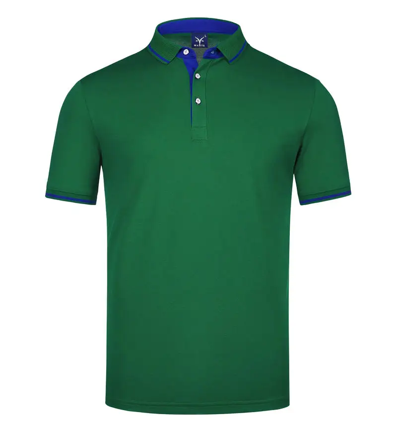 Fashion Quick Drying Short Sleeved Polo Shirt Golf Jersey Company Group Breathable Fitness Lapel Sports Sleeved 10-Color Top