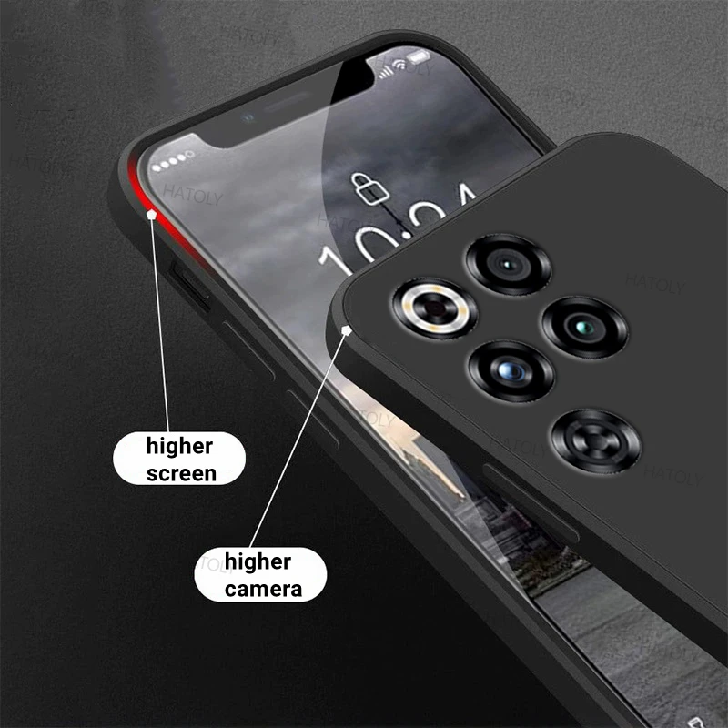 Premium Shockproof Liquid Silicone Phone Case - Original TPU Bumper Design