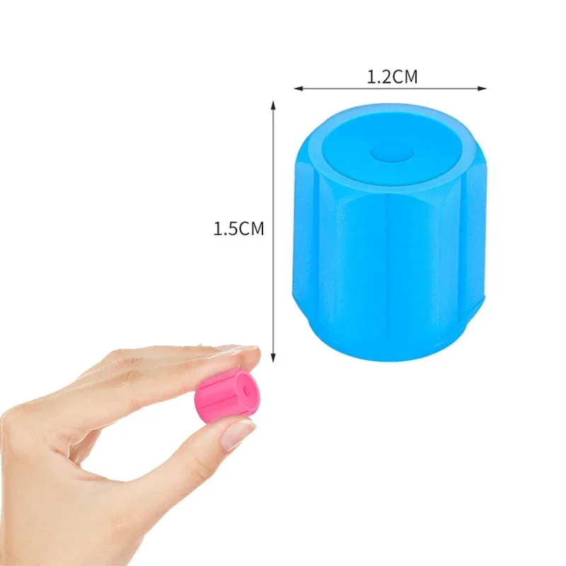 4pcs 6 Colors Luminous Tire Valve Caps 6