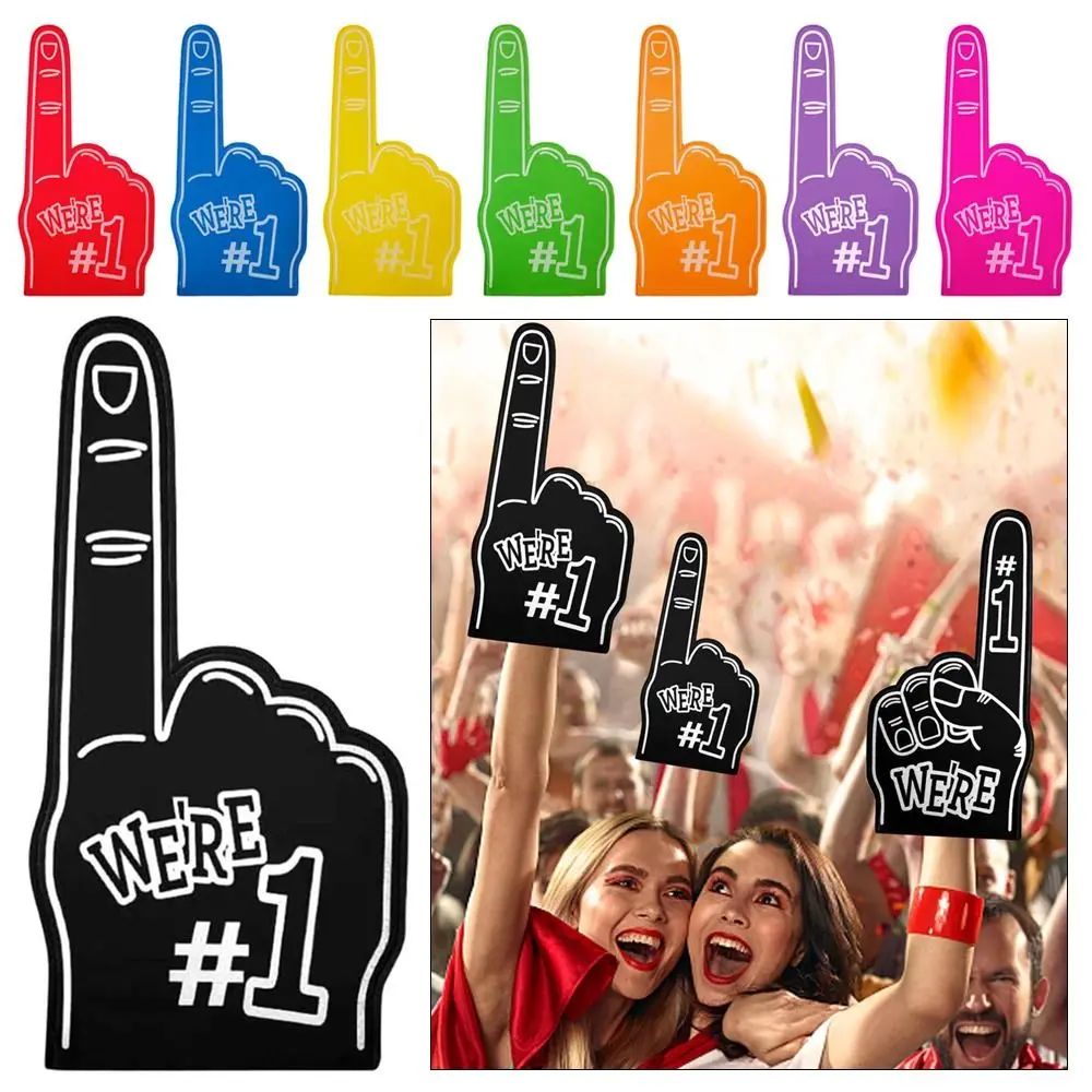 1Pc Cheerleading Inspiring Giant Foam Finger EVA Foam Cheering Hand Large Atmosphere Cheering Event Gloves