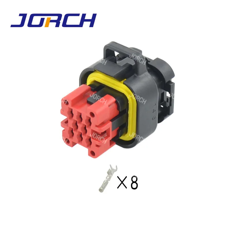 1Set 8 Pin New Energy Vehicle Controller Ecu Plug Tyco Amp Femmina Connettore Automobilistico Impermeabile 776286-1