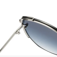 Nouvelles Lunettes de Soleil Femme 2026 de Luxe en Nylon et Métal, Style Vintage, de Marque Designer, Protection UV400, pour Dames 5