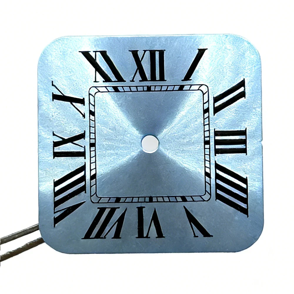 Golden Stainless Steel Waterproof Watch Case and Strap for 38MM Square Men's Watch
