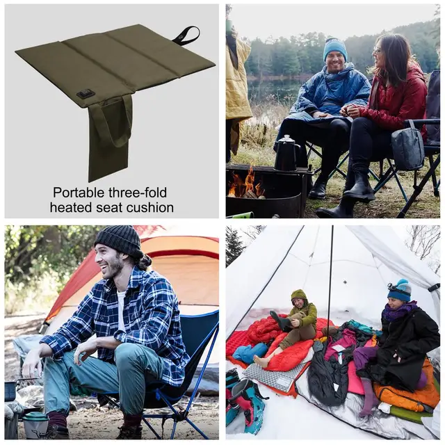 Boxwizard Hunting Seat Cushion Portable Outdoor Insulated Hunting Seat  Lightweight Upholstered Seat Cushion Waterproof Sponge Cushion for Hunting