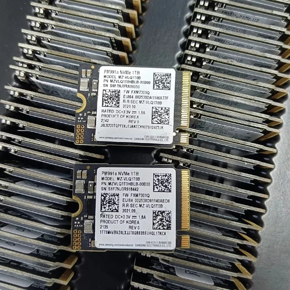 Internal Solid State Drive Original PM991a 1TB 512GB 256GB M.2 2230 PCIe3.0x4 NVME For Microsoft Surface Pro7+ SteamDeck