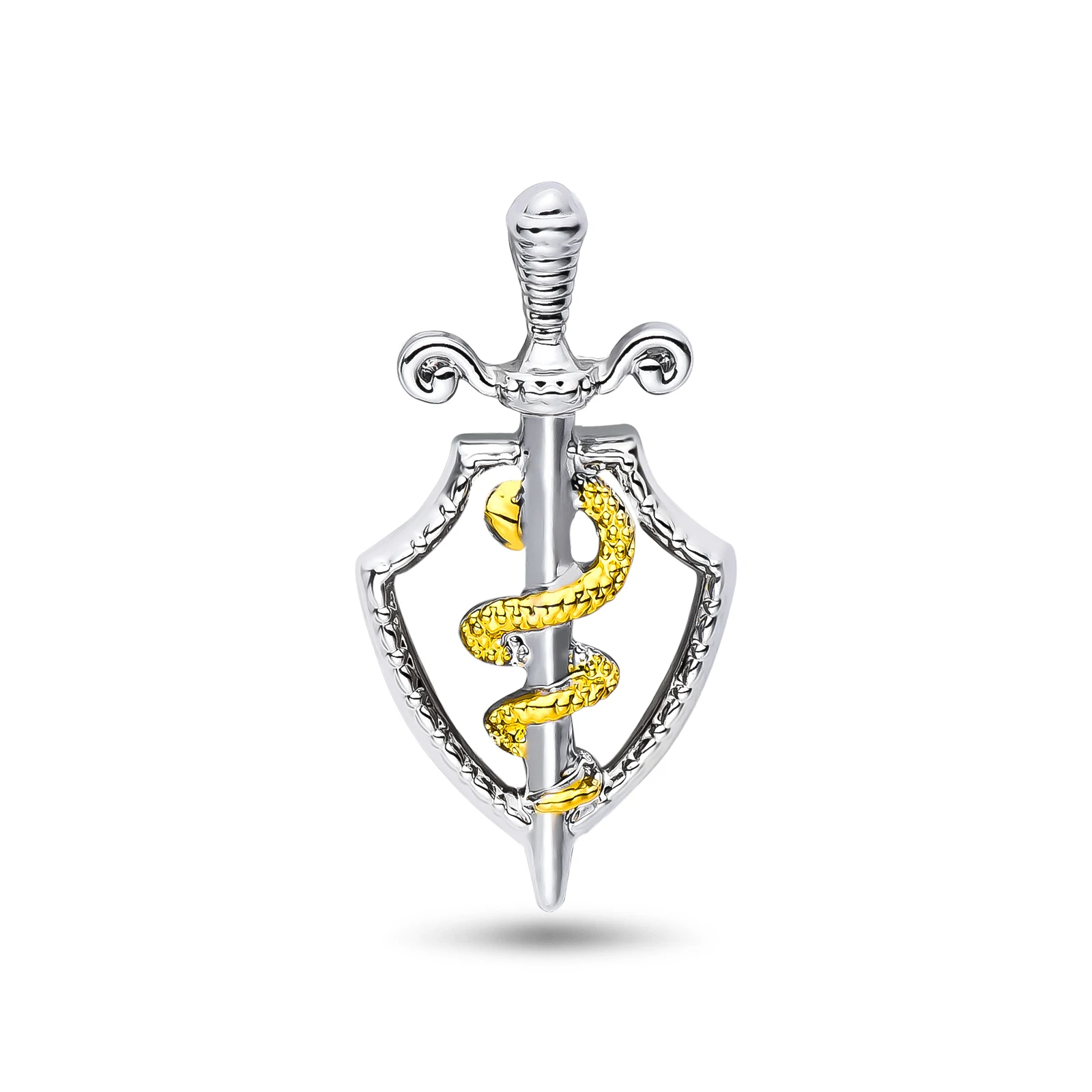 

DCARZZ Cute Asclepius Medical Angel Nursing Brooches Pins Metal Doctor Nurse Rod Of Asclepius Jewelry Pin Badge Women Gift