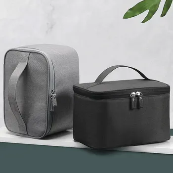 출장 남성용 세면 용품 가방, 더블 레이어 대용량 화장품 가방, 옥스포드 천 보관 가방, 휴대용 핸드백, 1 개