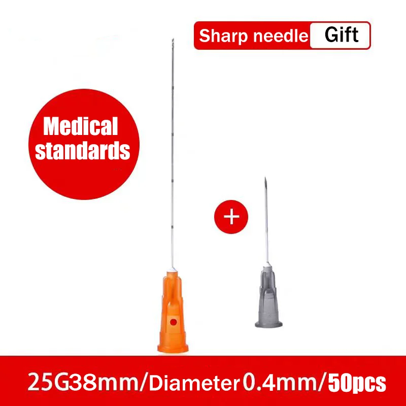 Hochwertige Präzisionskalibrierte Medizinische Stumpfkanüle für Gesichtsinjektionen 22G X 50mm 25G X 50mm 30G X 25mm Mikro-Hülsen-Füllkanüle – Detail 8