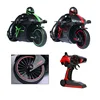 2.4G Radio RC Rechargeable Motorcycle With Cool Light High Speed RC Motorbike Kid Stunt Remote Control Motorcycle Model Toy Gift 5