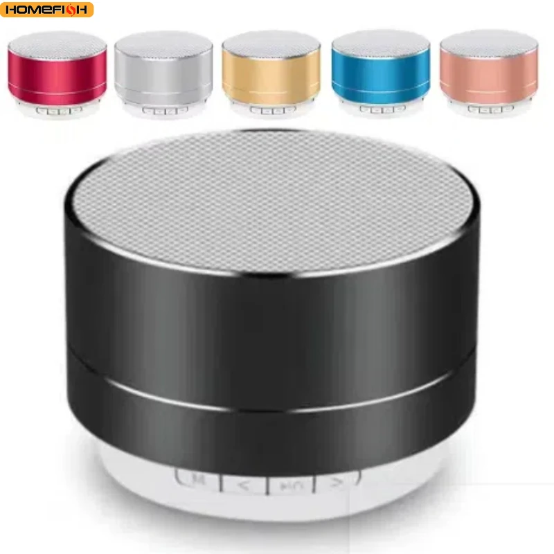 Small Steel Cannon Subwoofer Portable Mini Bluetooth Speaker