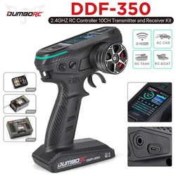DUMBORC DDF-350 Transmitter with Receiver 2.4G 10CH Digital Radio Remote Controller