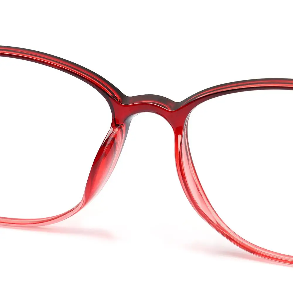 Neue runde klassische Brillen rahmen Frauen Lesebrille flexible Feder scharnier Komfort tragen mit Dioptrien 1,0 bis 4,0 – Detail 7