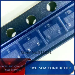 100PCS SMD Transistor NPN/PNP 40V 200mA SOT - 23 (MMBT 3906)