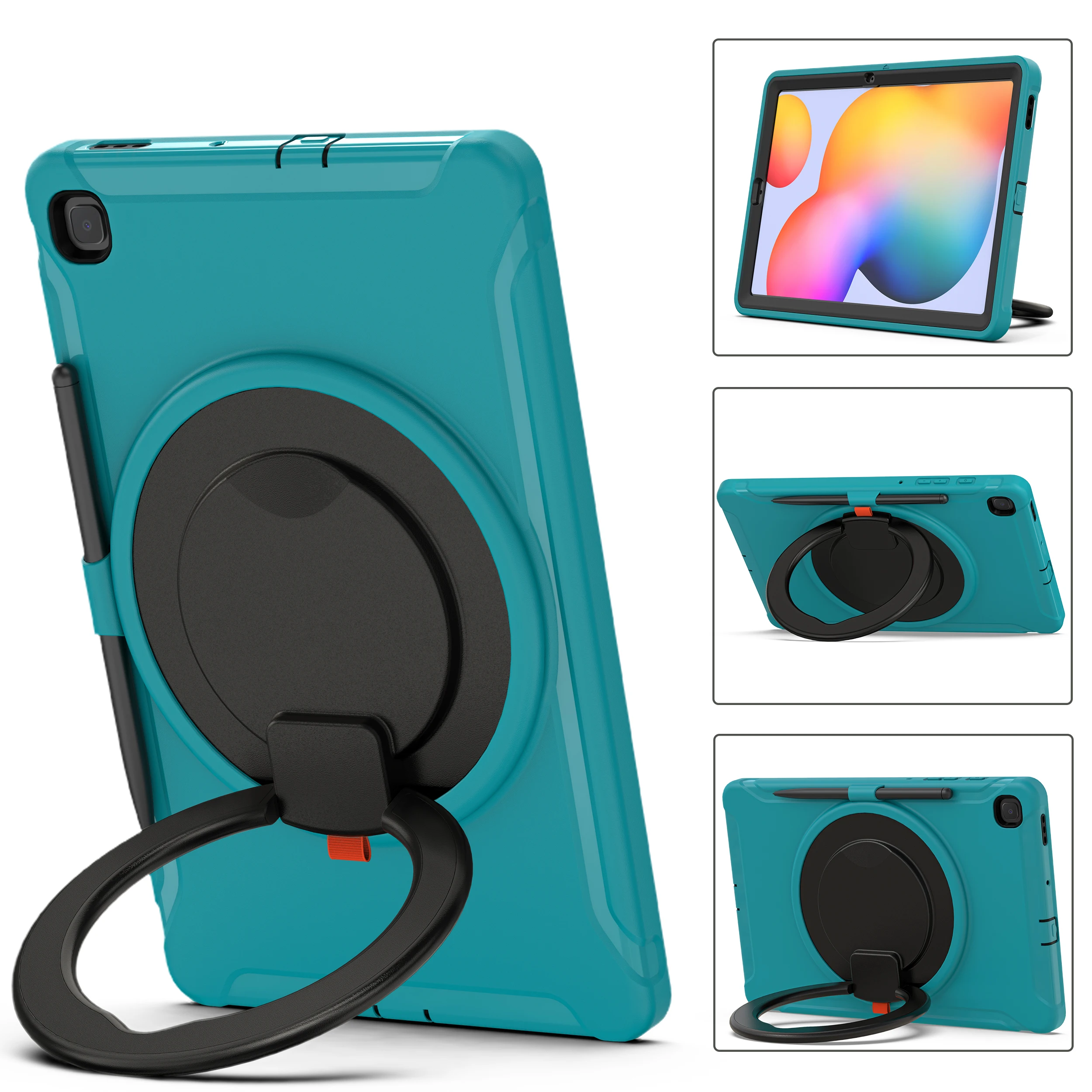 Premium Heavy Duty Shockproof Case for 10.4-inch Tablets - 3-in-1 TPU+PC Protective Cover