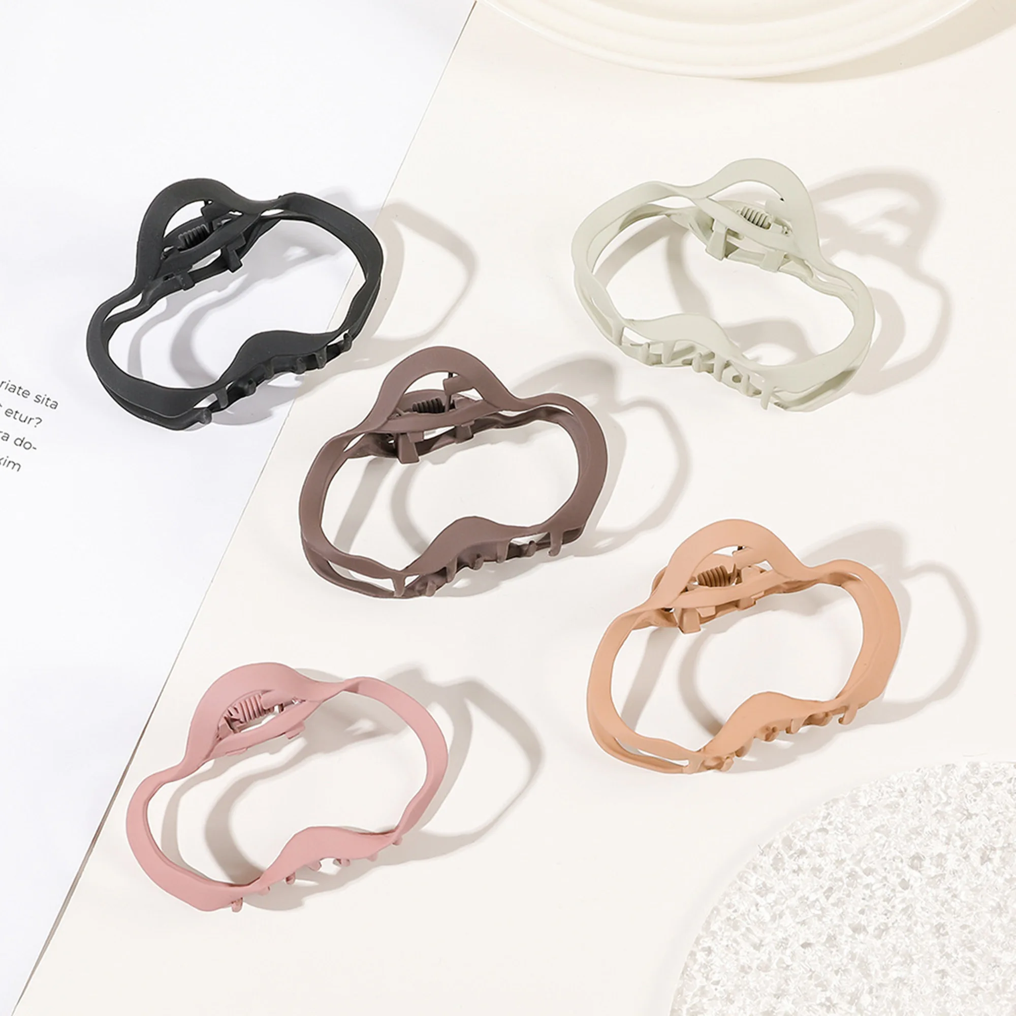 

2pcs/lot 7.5*4.5cm Metal material Cloud Hair clip fresh sweet shark clip diy hair accessories