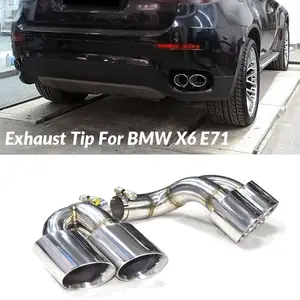 Für Bmw X5 X6 2008-2013 Hinten Auspuff Vent Rahmen Real Carbon Fiber  (Weich) auto Innen Änderung Teile Auto zubehör - AliExpress