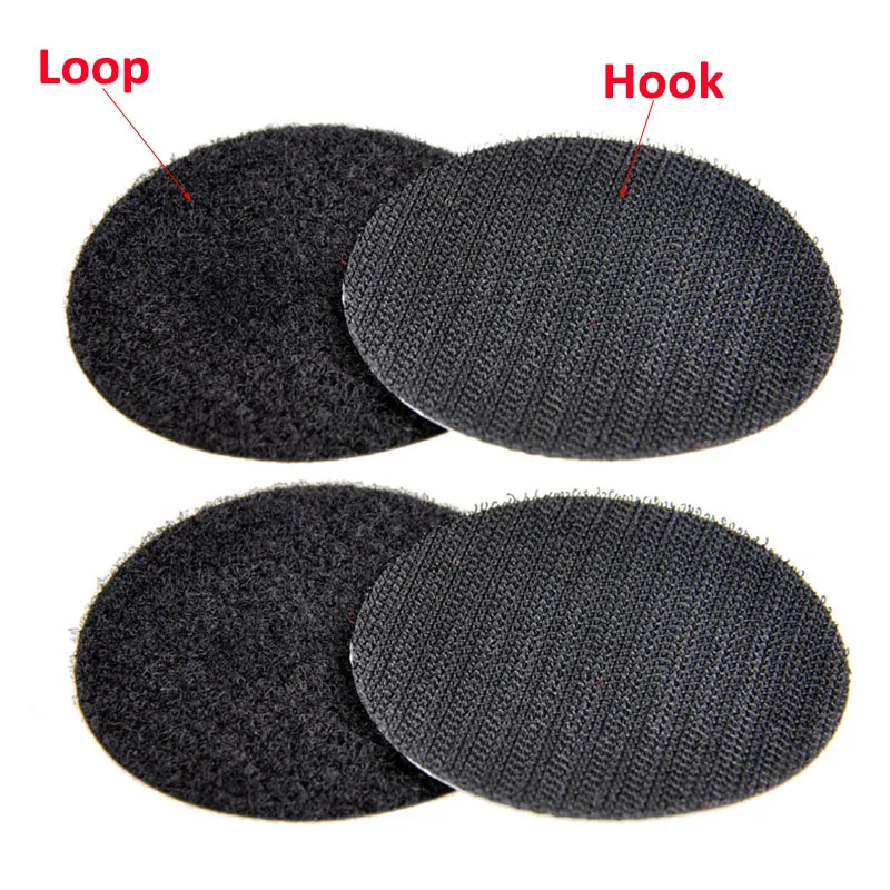 5/10Pais Self Adhesive Hook and Loop Dots Fastener Tape Nylon Sticker Pads  Wall Mounting Tape Round Coins DIY Hook Loop Adhesivo - AliExpress