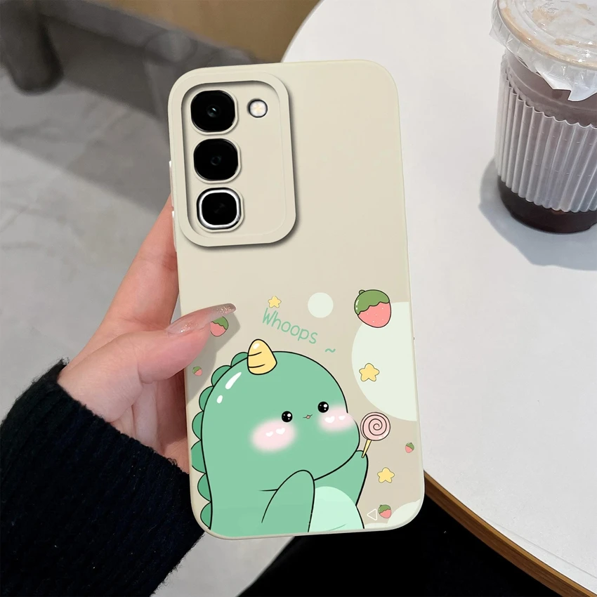 Lovely Design Liquid Silicone Shockproof Phone Case