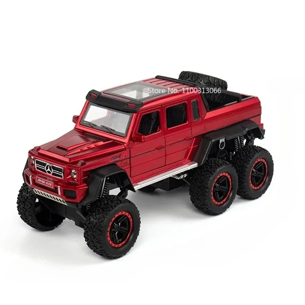 Wrangler G63 Alloy Diecast Off-Road Toy Car with Sound and Light Effects