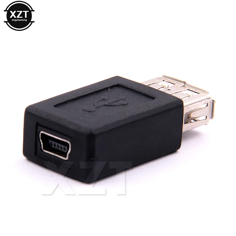 USB 2.0 A 타입 암-미니 USB 5 핀 B 암 어댑터 플러그 변환기, USB 2.0-미니 USB 커넥터, 도매
