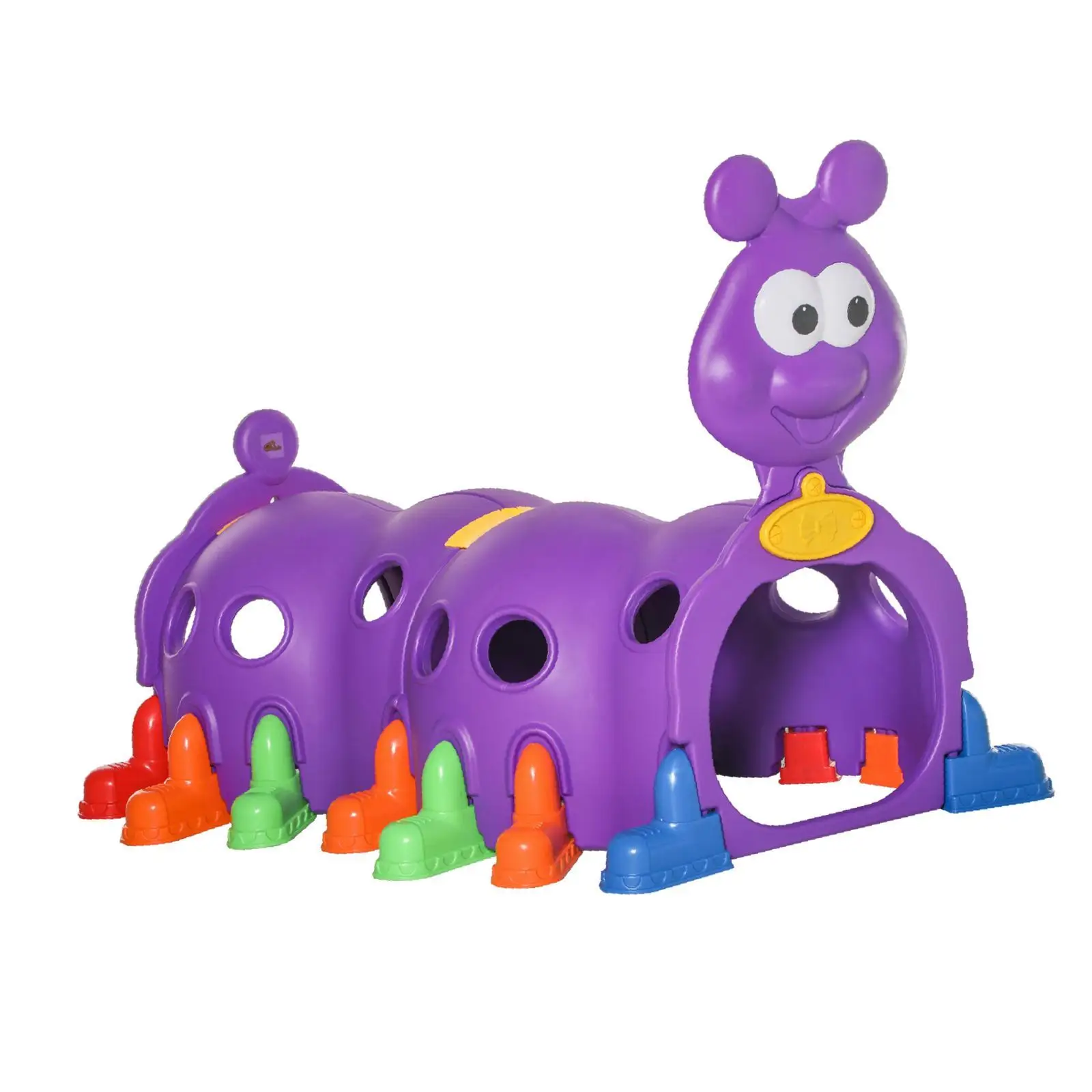 Jumbo Kids Tunnel Slide Indoor Outdoor Climbing Structure Playhouse for Preschool Home Playground Activities Jumbo Kids Tunnel Slide Indoor Outdoor Climbing Structure Playhouse for Preschool Home Playground Activities