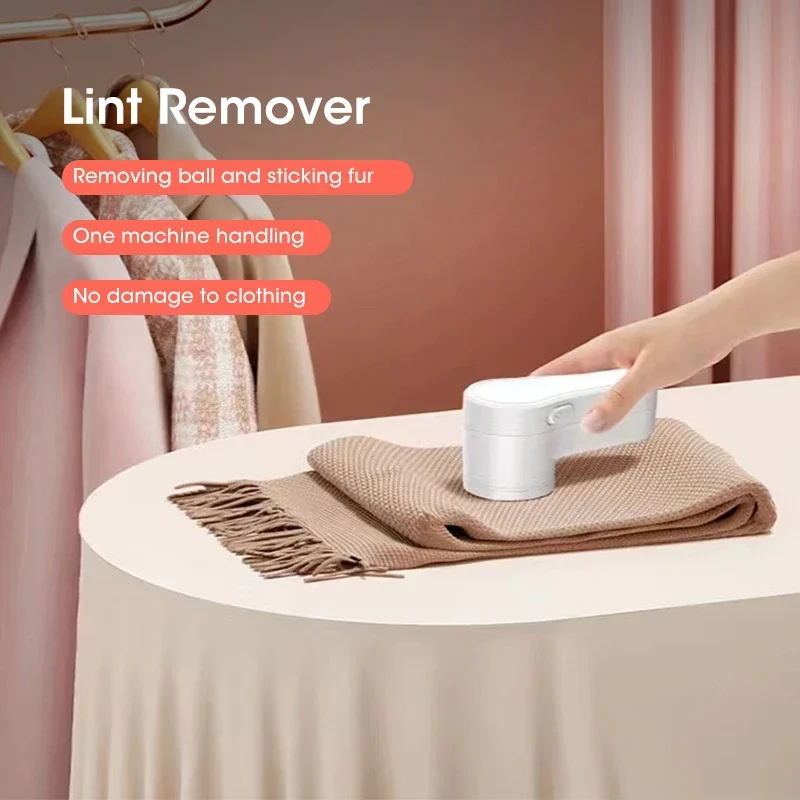 Electric Clothing Hair Remover Portable Rechargeable Fabric Shaver Household Hair Remover Rechargeable Particle Removal Device 3