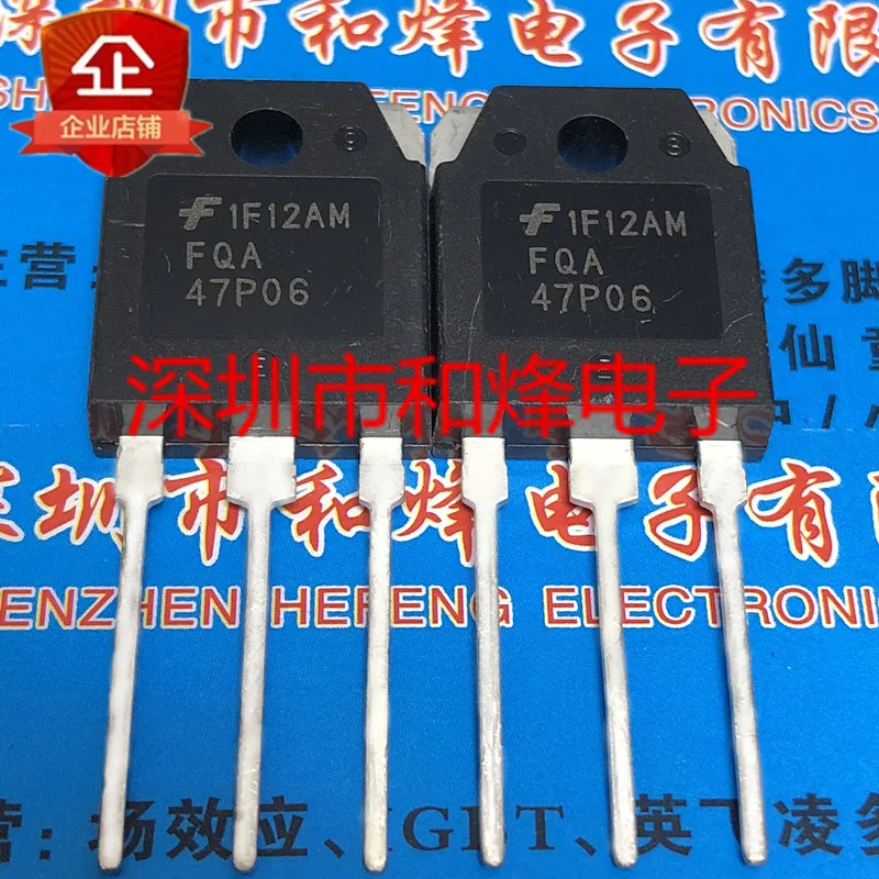 

5PCS-10PCS FQA47P06 P TO-3P -60V -55A NEW AND ORIGINAL ON STOCK