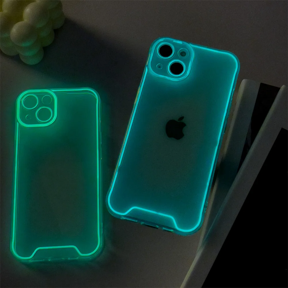 Night Light Luminous Silicone iPhone Case