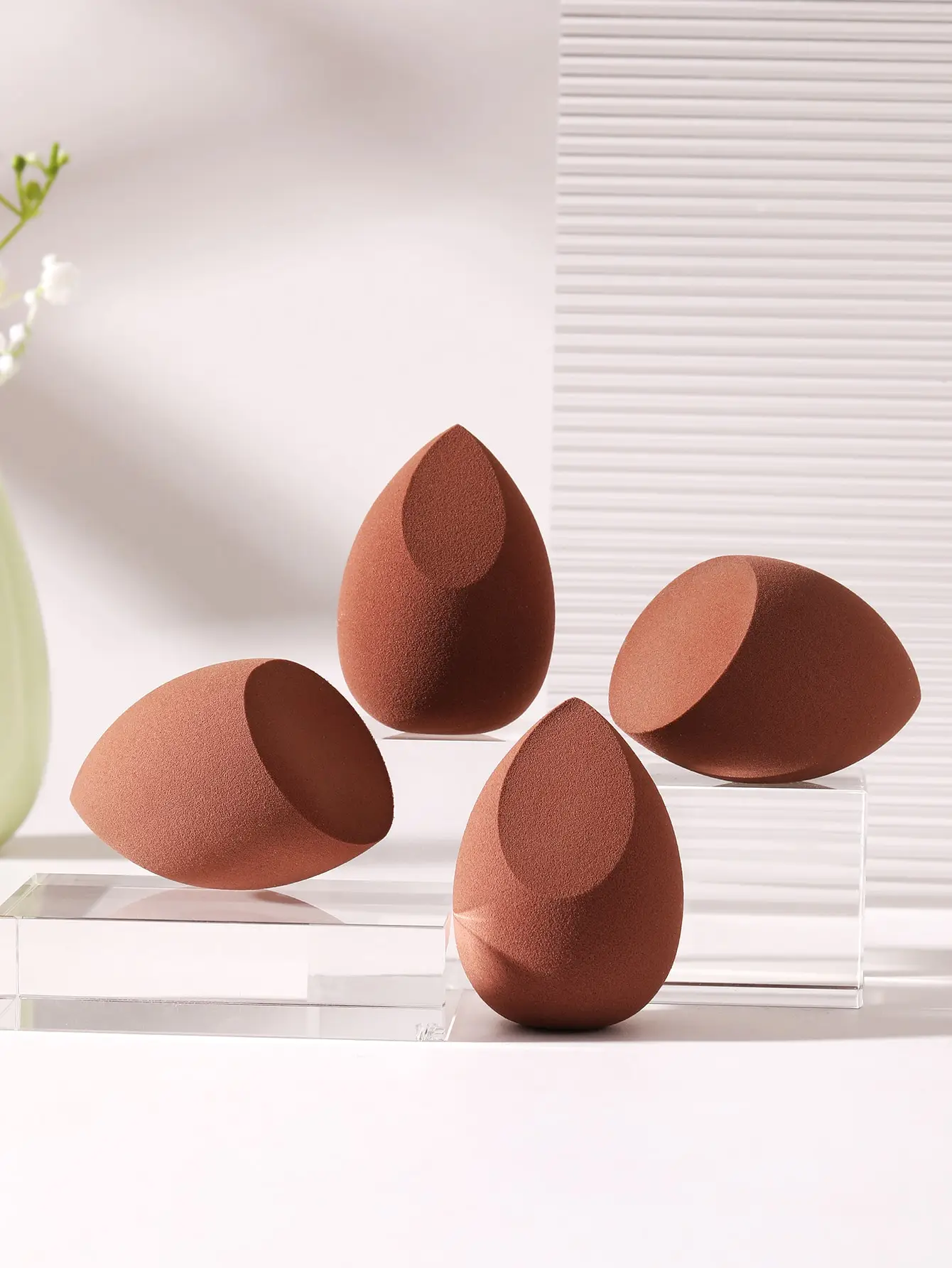 4PCS Makeup Sponge,Suitable For Cream & Powder Concealer, Loose Powder Makeup Applicator