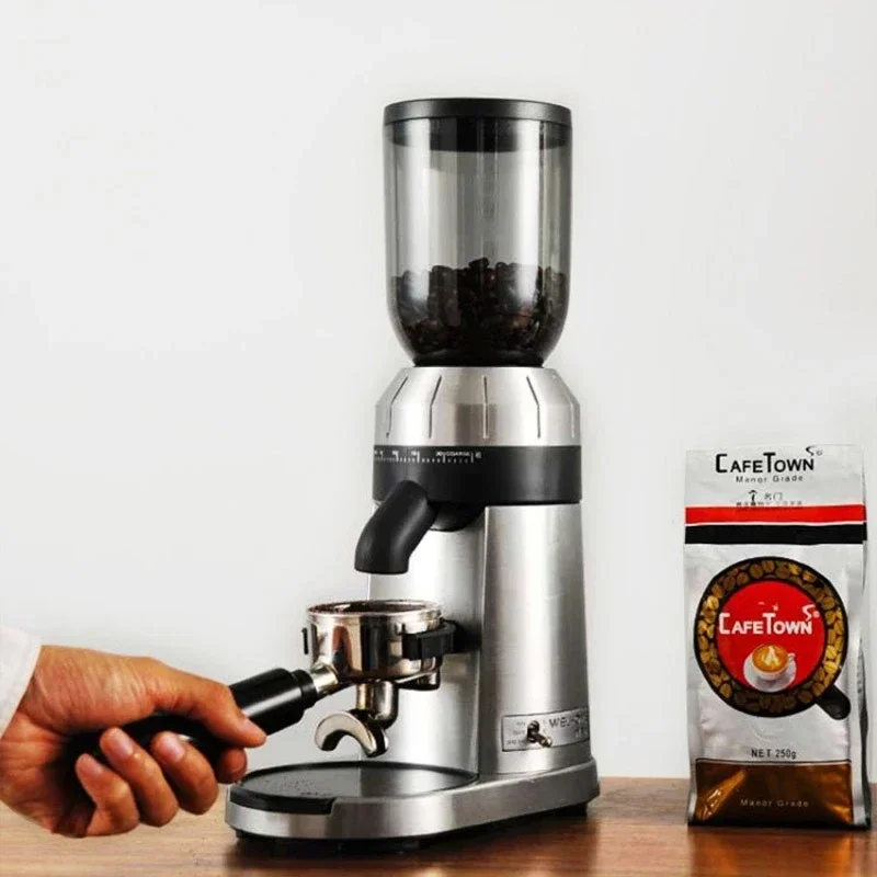 Welhome ZD15 Grinder Electric Italian Coffee Grinder Commercial Automatic Milk Cold Brew Coffee Machine Stainless Steel 150w 2
