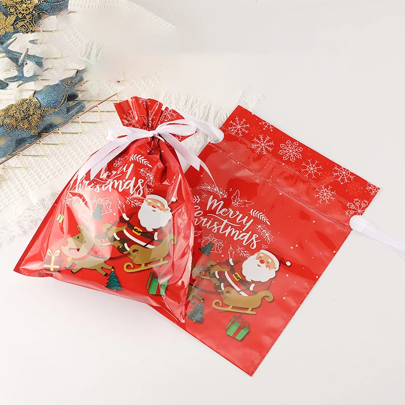 Christmas Gift Bags for Party Candy Cookie Wrap