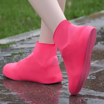 Accessories Latex Shoe Covers Shoes Protectors Waterproof Rain Shoe Cover Thickened Reusable Rain Boot Outdoors