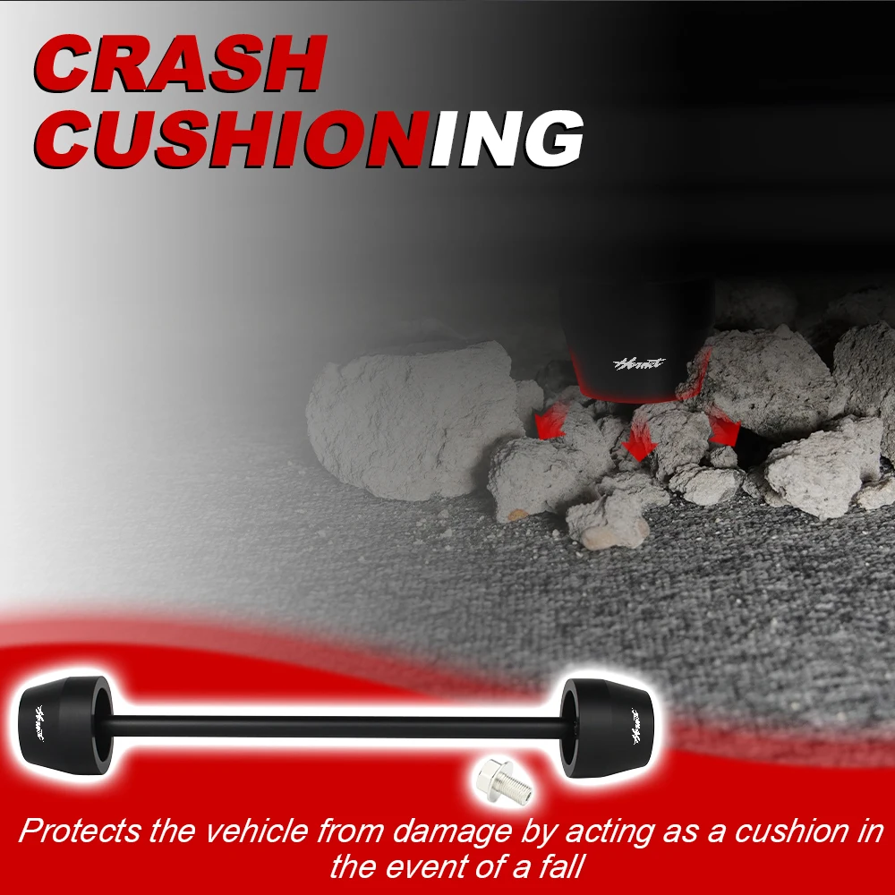 CB1000R CB 600 F 호넷 2007-2010 CB 1000R 용 오토바이 프론트 액슬 휠 슬라이더 포크 충돌 방지 패드 프레임 슬라이더