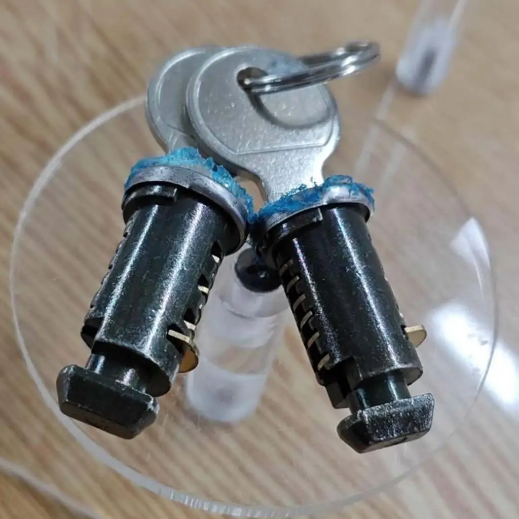 Roof Rack Locks Keys SUV Car Rack Car Roof Bars Crossbar Locks Replacement Rooftop Cargo Accessory Spare Parts Car Exterior Parts