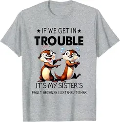 Otter - Themed Funny Sisterhood T - Shirt: Humorous Gift - XS (GRAY)