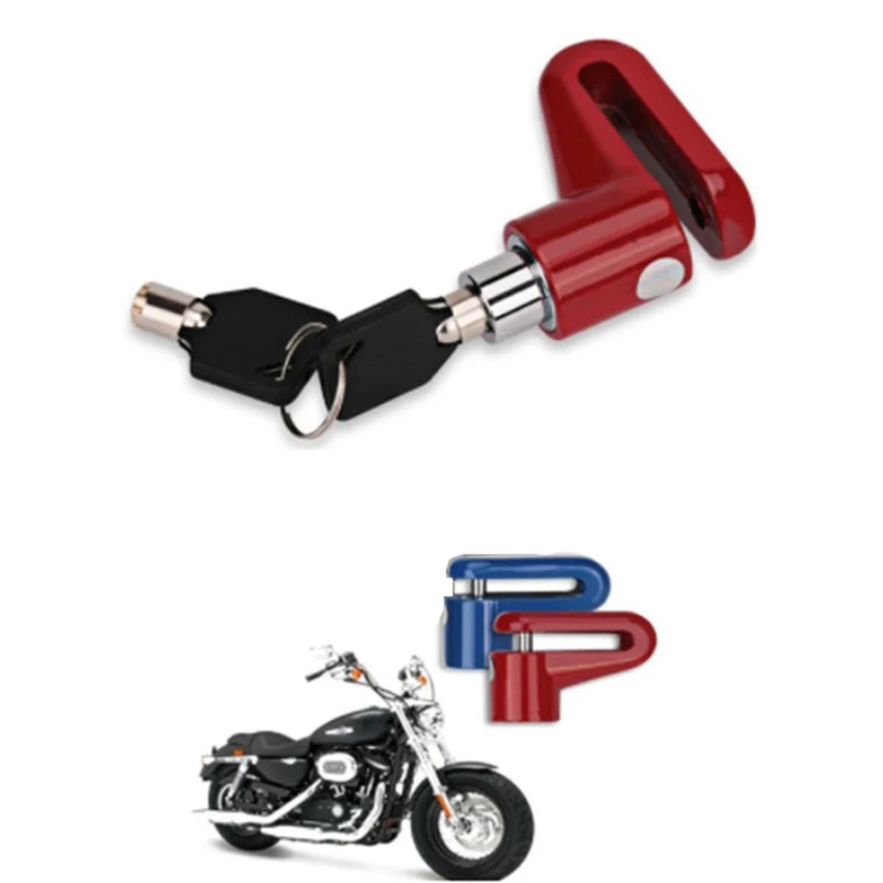 1/3/5pcs Universal Anti theft Disk Disc Brake Rotor Lock For Scooter Bike Motorcycle Bicycle Safety Lock motorcycle lock motorcycle disc lock motorcycle disc brake lock bicycle disc brake lock bicycle lock
