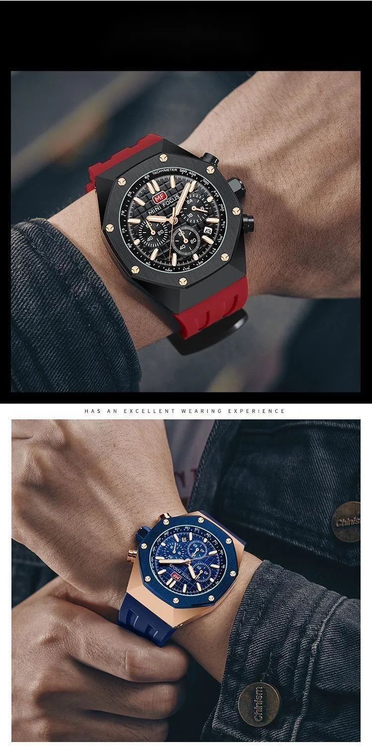 New MINI FOCUS Watch Popular Men's Watch Multi Functional Waterproof Quartz Watch Night Glow Sports Men's Watch 0417G_voghion.com