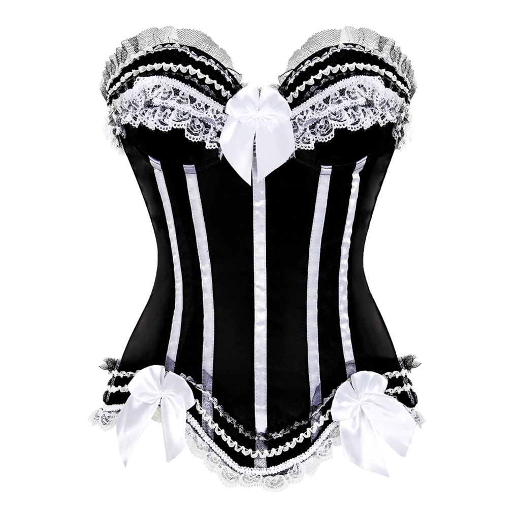 Sexy Lace Dress with Corset Top for Party Womens' Bustiers and Corsets Victorian Clothes for Date Night Sexy Curvy