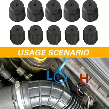 10 PZ 13mm e 16mm Servizio Aria Condizionata Sistema AC Tappi Porta di Ricarica Porta di Ricarica Auto Tappi Sistema AC Accessori