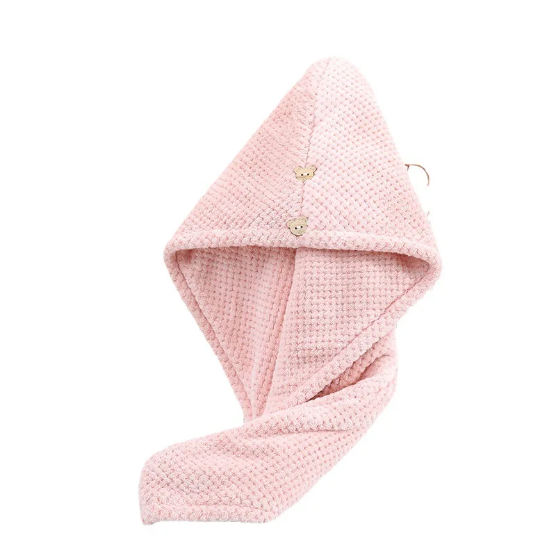 Women's Dry Hair Cap and Towel