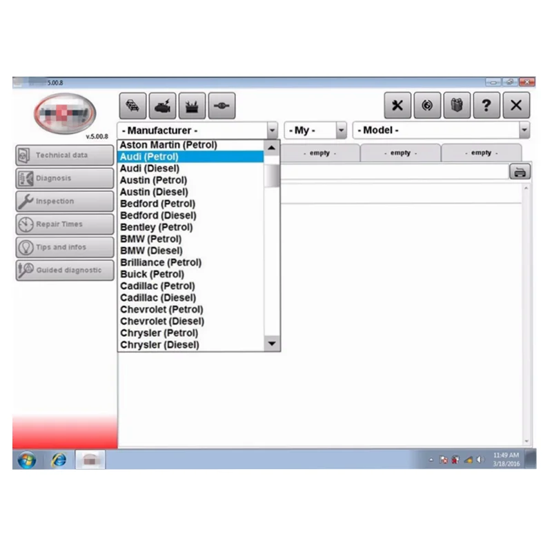 2024 Hot Sale For WOW 5.00.12 Diagnostic Tool For Vd Tcs Pro for Del-phis for Auto Repair Software Multi-languages French