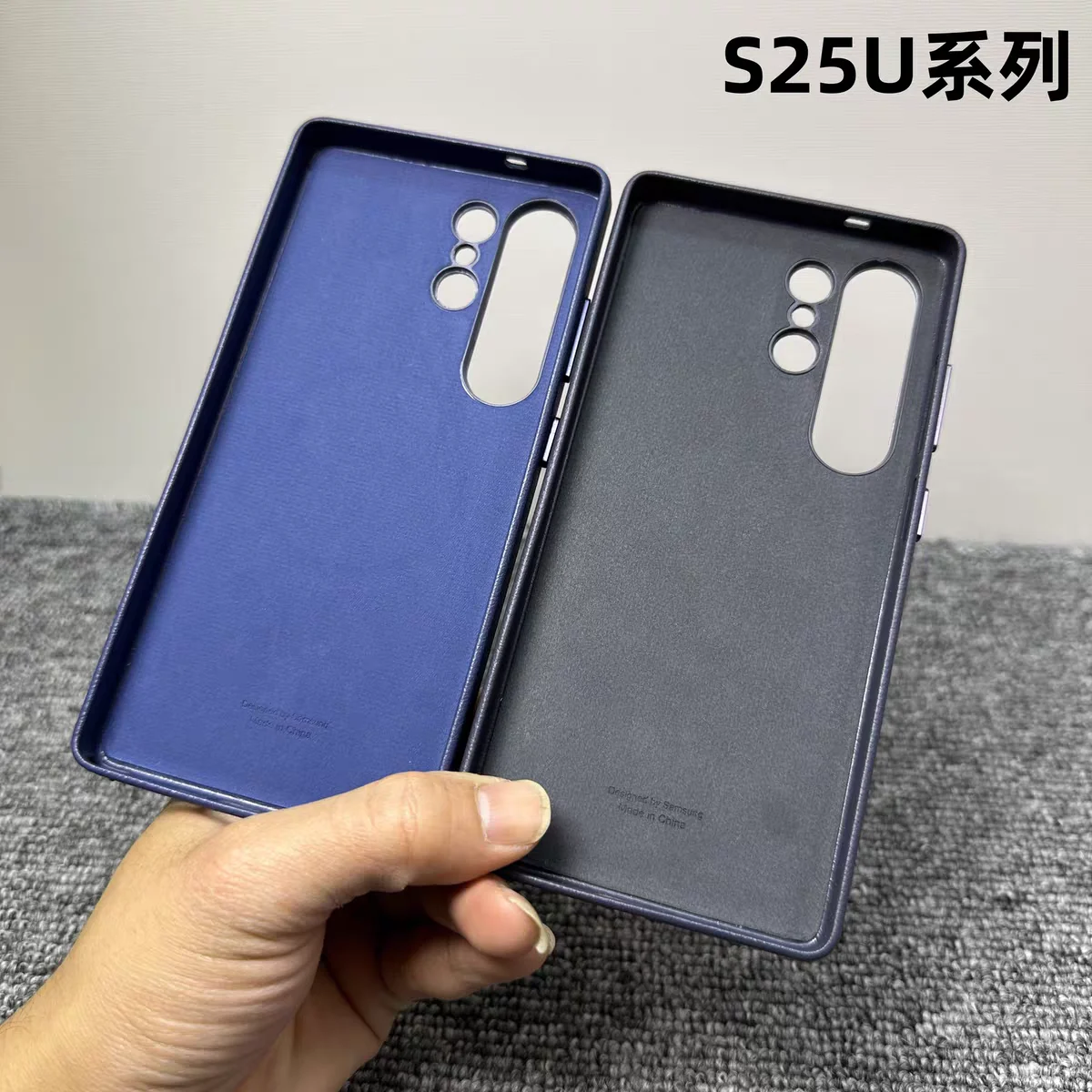 Luxury Leather Shockproof Phone Case - Elegant Back Cover