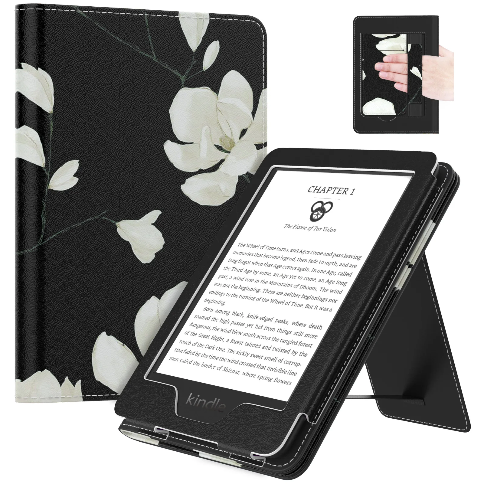 Moko Estojo para Kindle 11th Gen 2023 Kindle 10th Gen2023 Kindle 8th Gen Ultra Leve Capa de Concha do Plutônio com Automático Wake