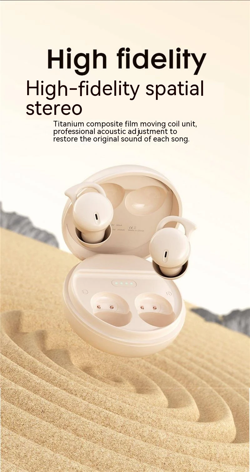 1MAS Y26S Sleep Wireless Earbuds Bluetooth In Ear Waterproof Headphones TWS Mini Invisible Earphones HIFI Stereo Sports_voghion.com