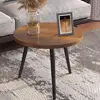 Set of 2 Coffee Table,Nesting Side Table, Living Room Sofa End Table, Bedside Table for Home and Office 6