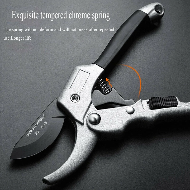 

8 Inch Pruning Shears Home Garden Plant Branch Pruner Secateurs Cutter Hand Tool Multifunctional Pruning Shears Gardening Tools